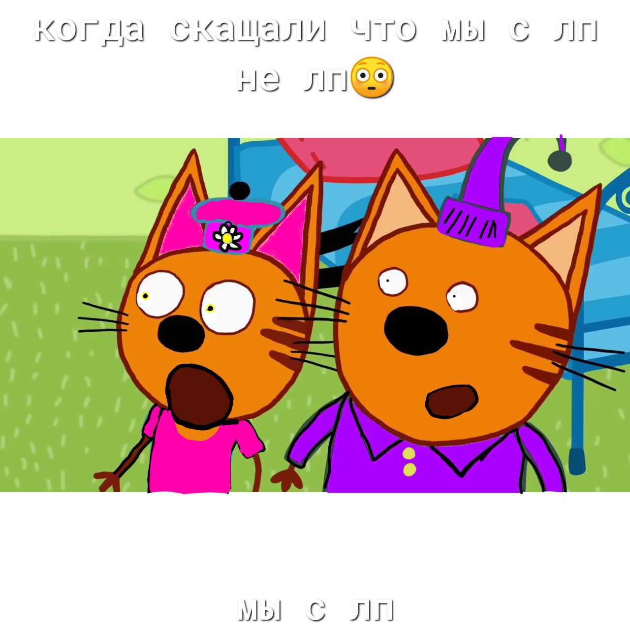 когда скащали что мы 3 дн МЫ С ЛП
