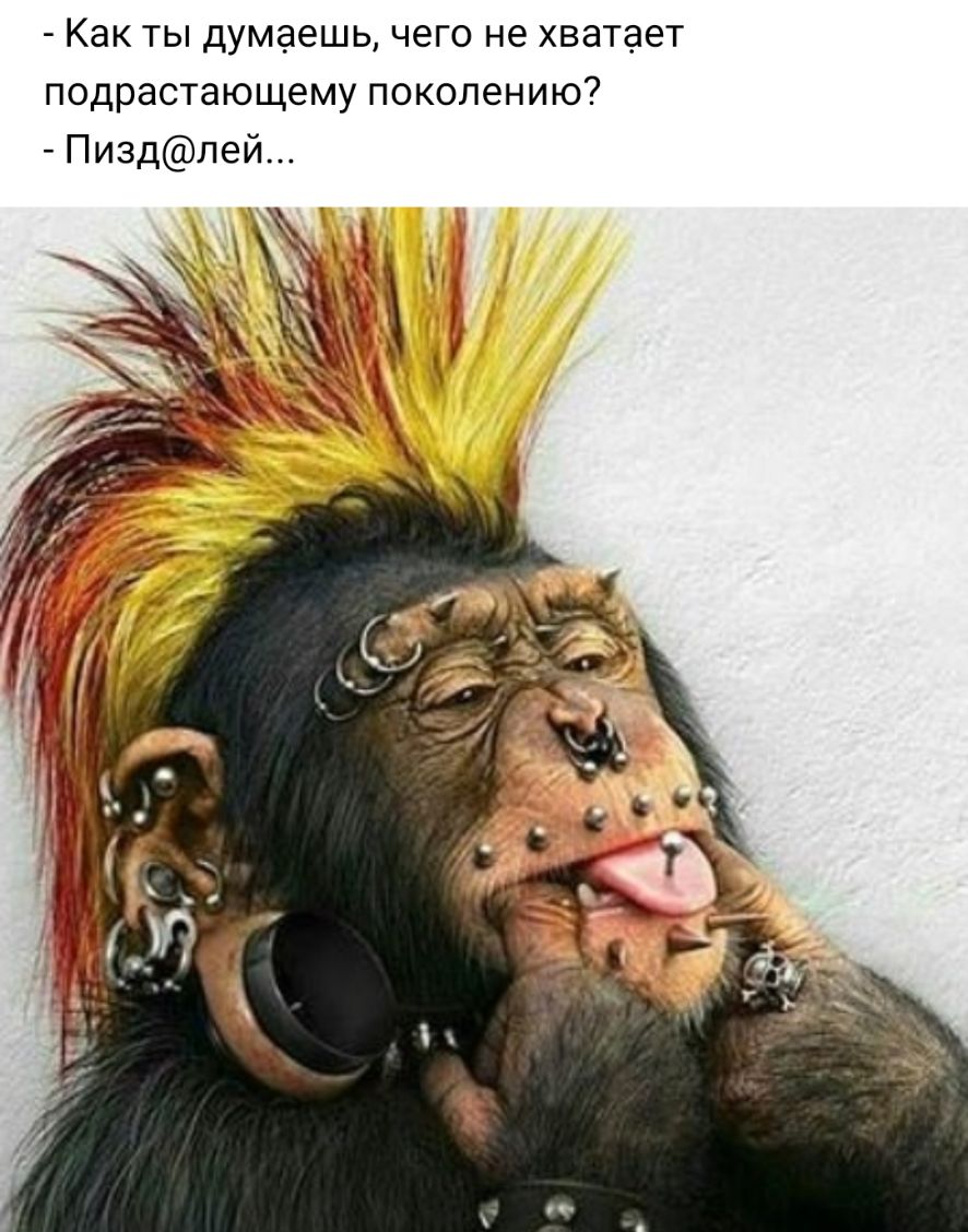 Как ты думаешь чего не хватает подрастающему поколению Пиздлей