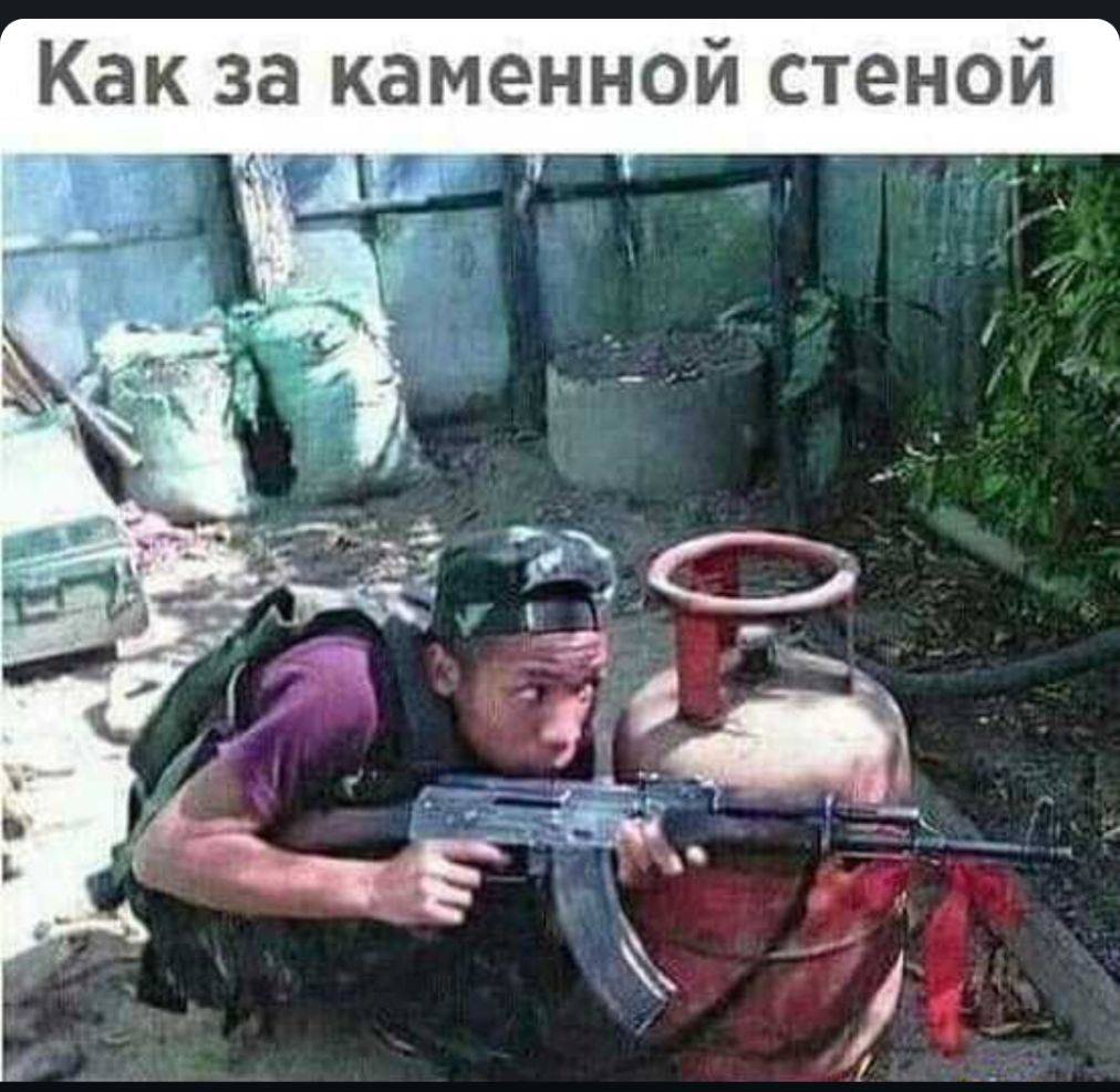 Как за каменной стеной _