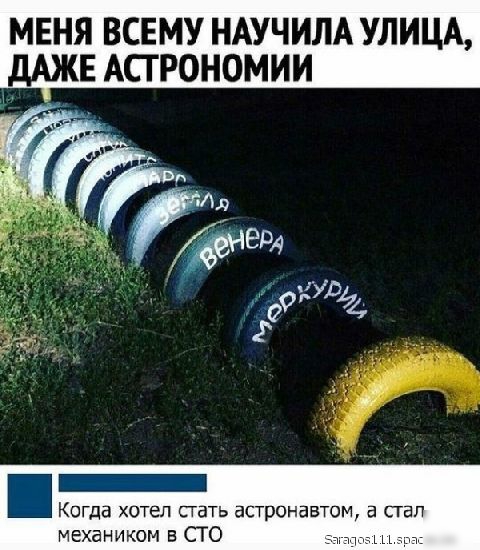 Когда хотел сгать астронавтом а пап механиком в СТО
