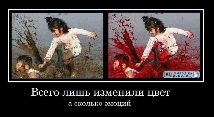 ВСЭГО ЛИШЬ И3М6НИЛИ ЦВЕТ а сколько эмоций
