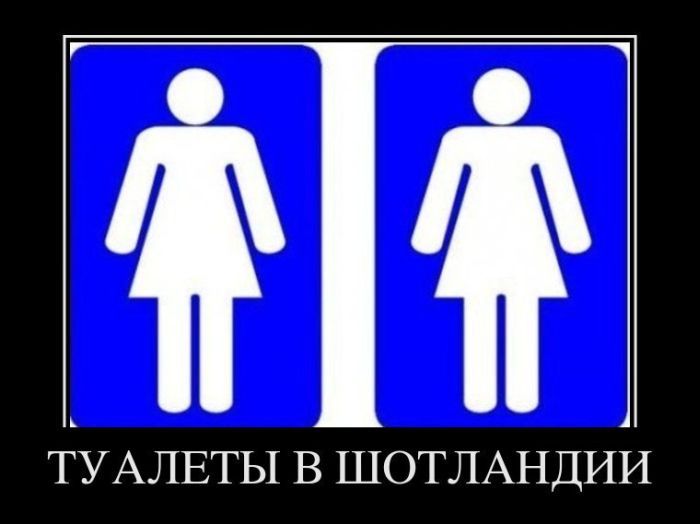 ТУАЛЕТЫ В ШОТЛАНДИИ
