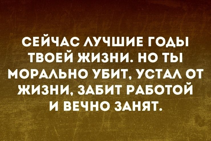 Вечно занят. Я морально убит. Морально убит цитаты. Морально убитая. Сейчас лучшие годы твоей жизни но ты морально убит устал от работы.