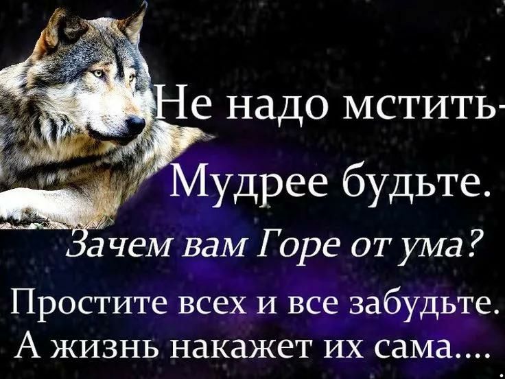 и л Р Мудрее будьте Простите всех И все забудьте А жизнь накажет ИХ сама