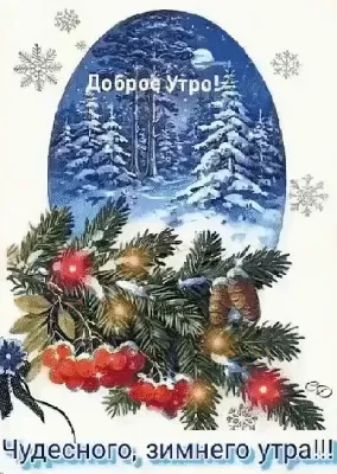 зимнего утра Чудебного