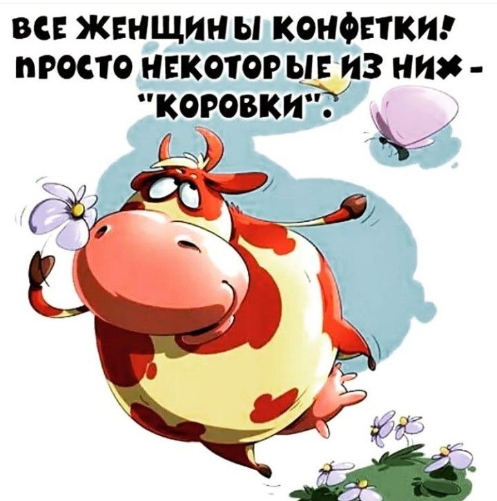 Вв6е женщин ы кконфетки? Просто некотор ыеиз ни»  ккоровки