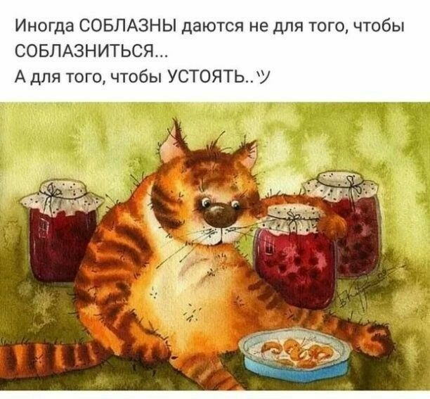 Иногда СОБЛАЗНЫ даются не для того чтобы СОБЛАЗНИТЬСЯ А для того чтобы УСТОЯТЬ