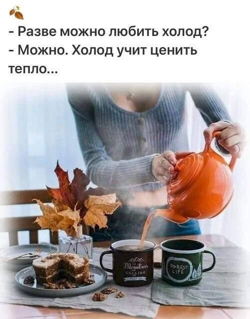 К их Разве можно любить холод Можно Холод учит ценить тепло