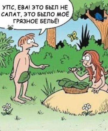 упс ЕВА это Был НЕ САЛАТ это выпомоё грязное БЕЛЬЕ