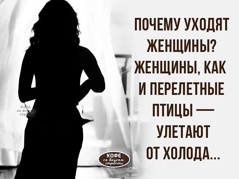 почвму уходят ЖЕНЩИНЫ жвнщины кдк и ПЕРЕЛЕТНЫЕ птицы упгтдют ПТ ХПППЦА