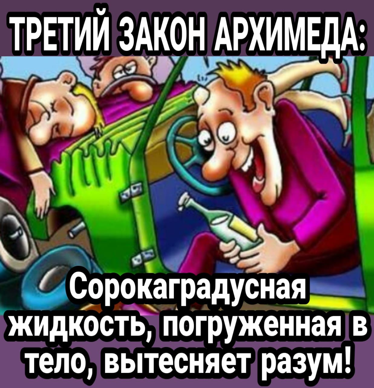 ТРЕТИЙ ЗАКОН АРХИМЕДА 150 О Сорокаградусная жидкость погруженная в тело вытесняет разум