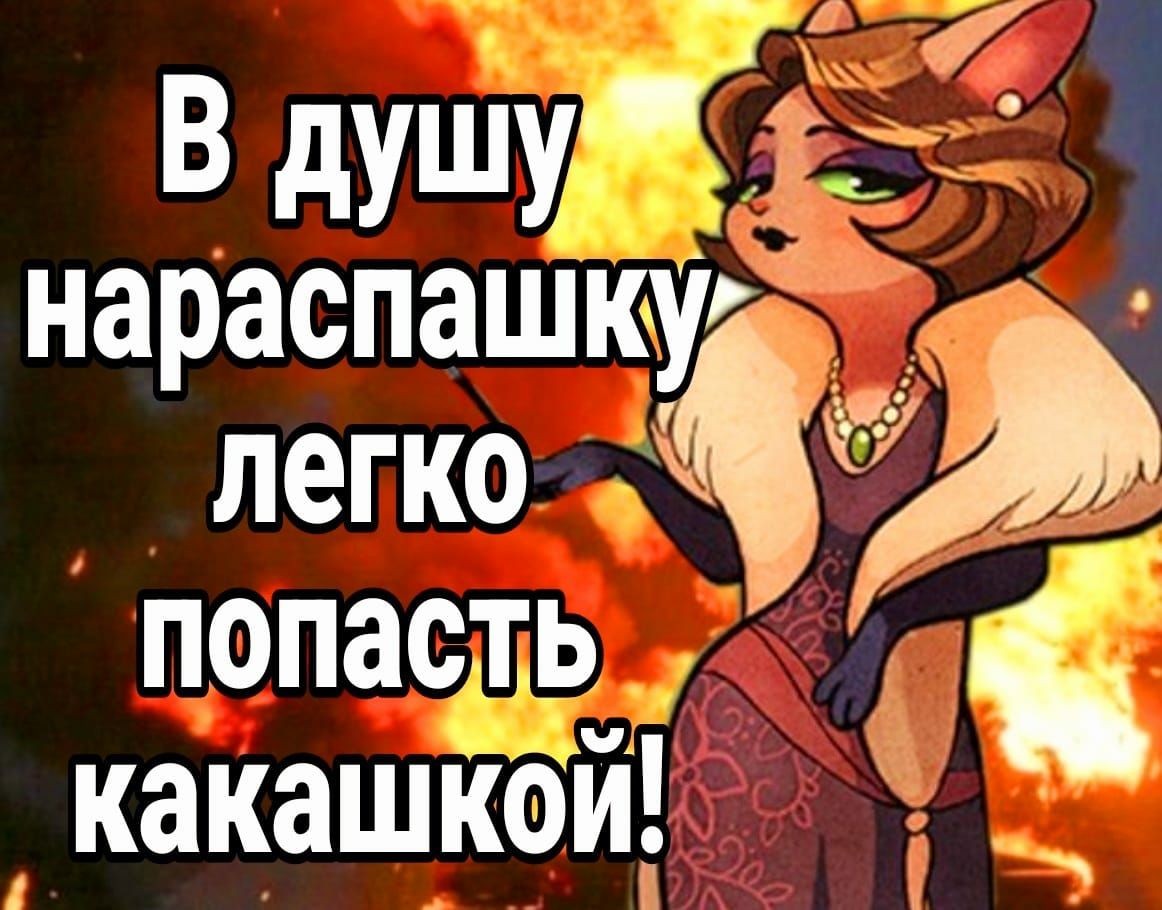 В дУШУ нараспашку легко попасть какашкай