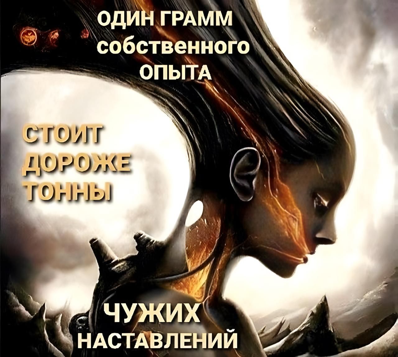 оИн ГРАММ собственного _ опытА стОу ЦОРОЖЕ ОННЫ ЧУЖИХ НАСТАВЛЕНИЙ