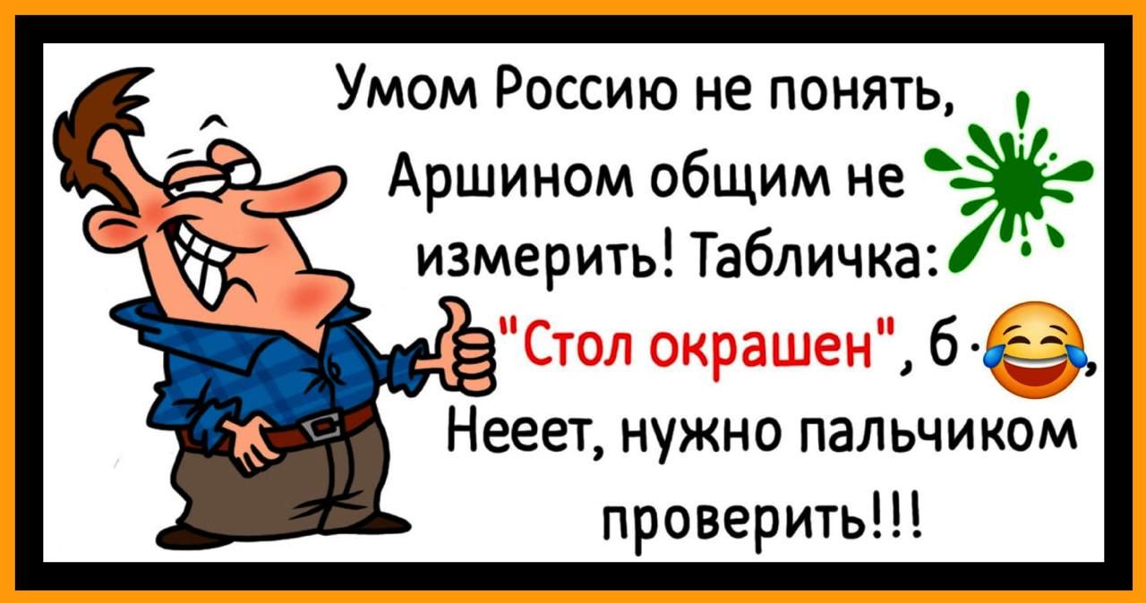 Умом Россию не понять Аршином общим не измерить Табличка Нееет нужно пальчиком проверить