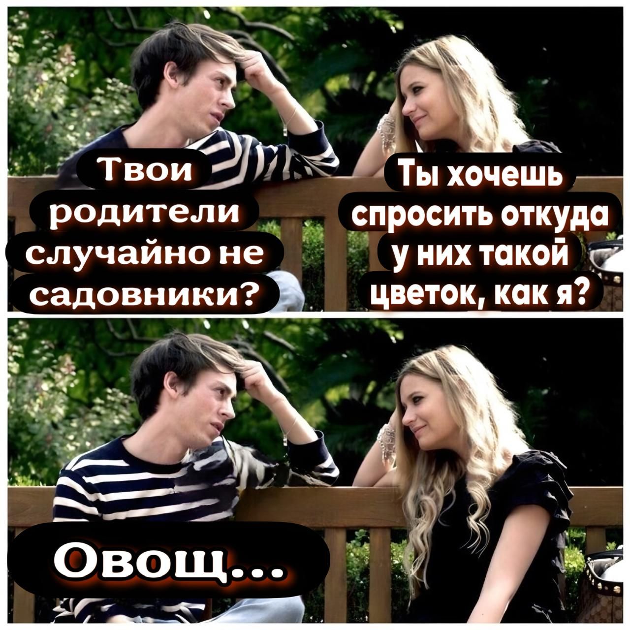 А Ты хочешь родители спросить откуда случайно не у них такой садовники цветок как я