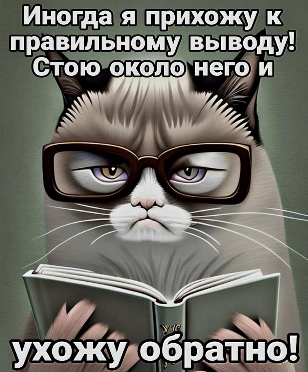 Иногда я прихожу к правильному выводу! Стою около него и ухожу обратно!