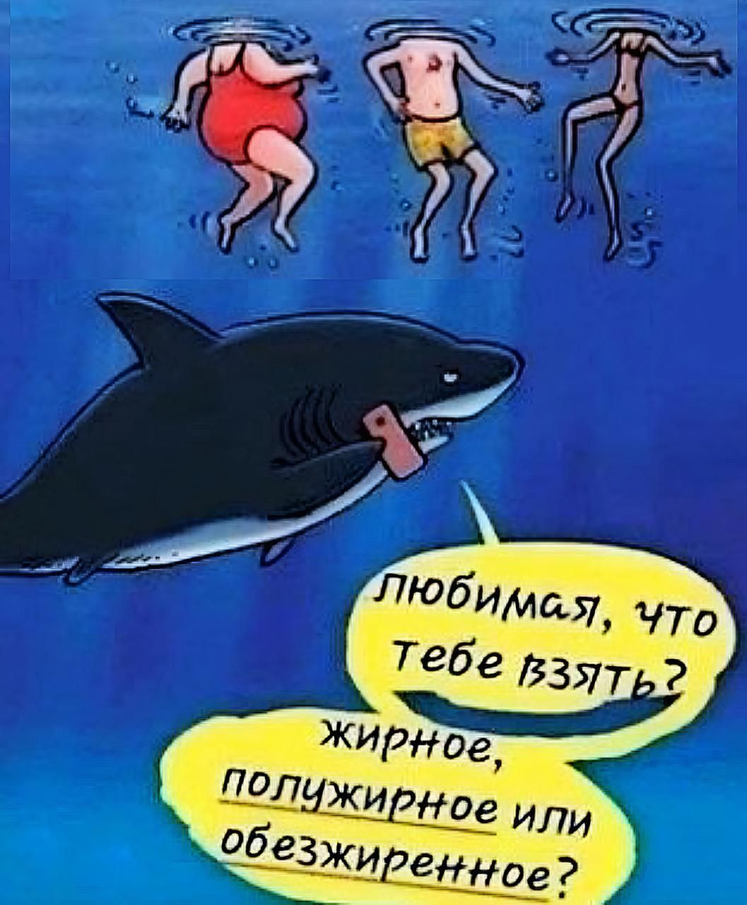 любимая, что тебе взять? жирное, полужирное или обезжиренное?