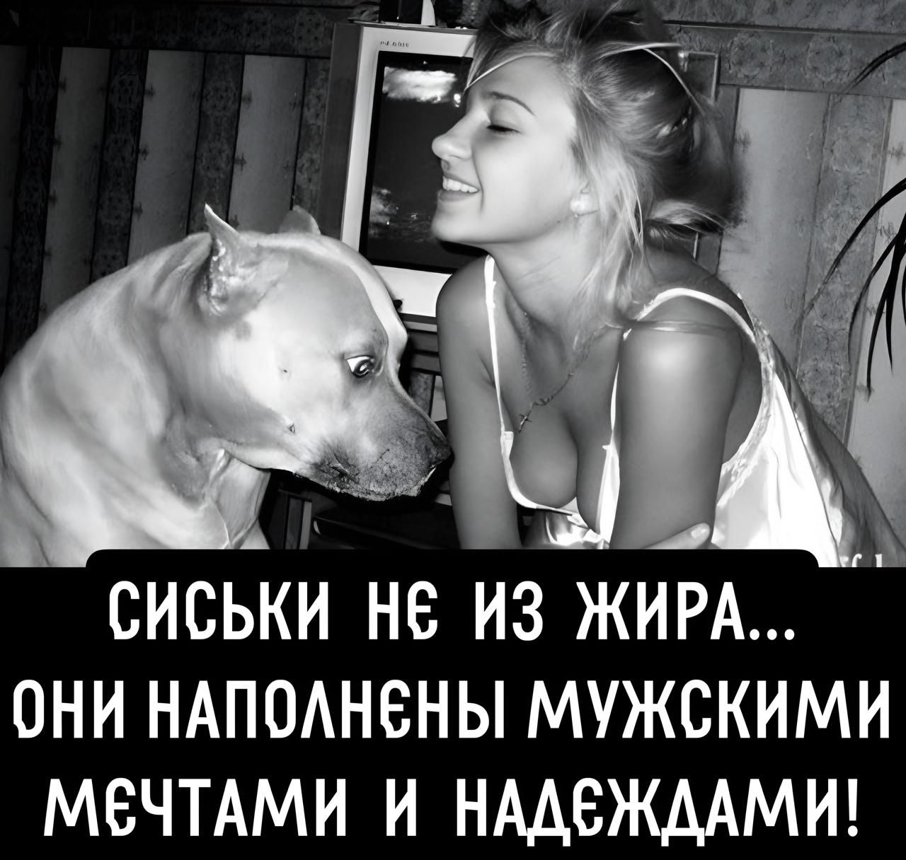 СИСЬКИ НЕ ИЗ ЖИРА... ОНИ НАПОЛНЕНЫ МУЖСКИМИ МЕЧТАМИ И НАДЕЖДАМИ!