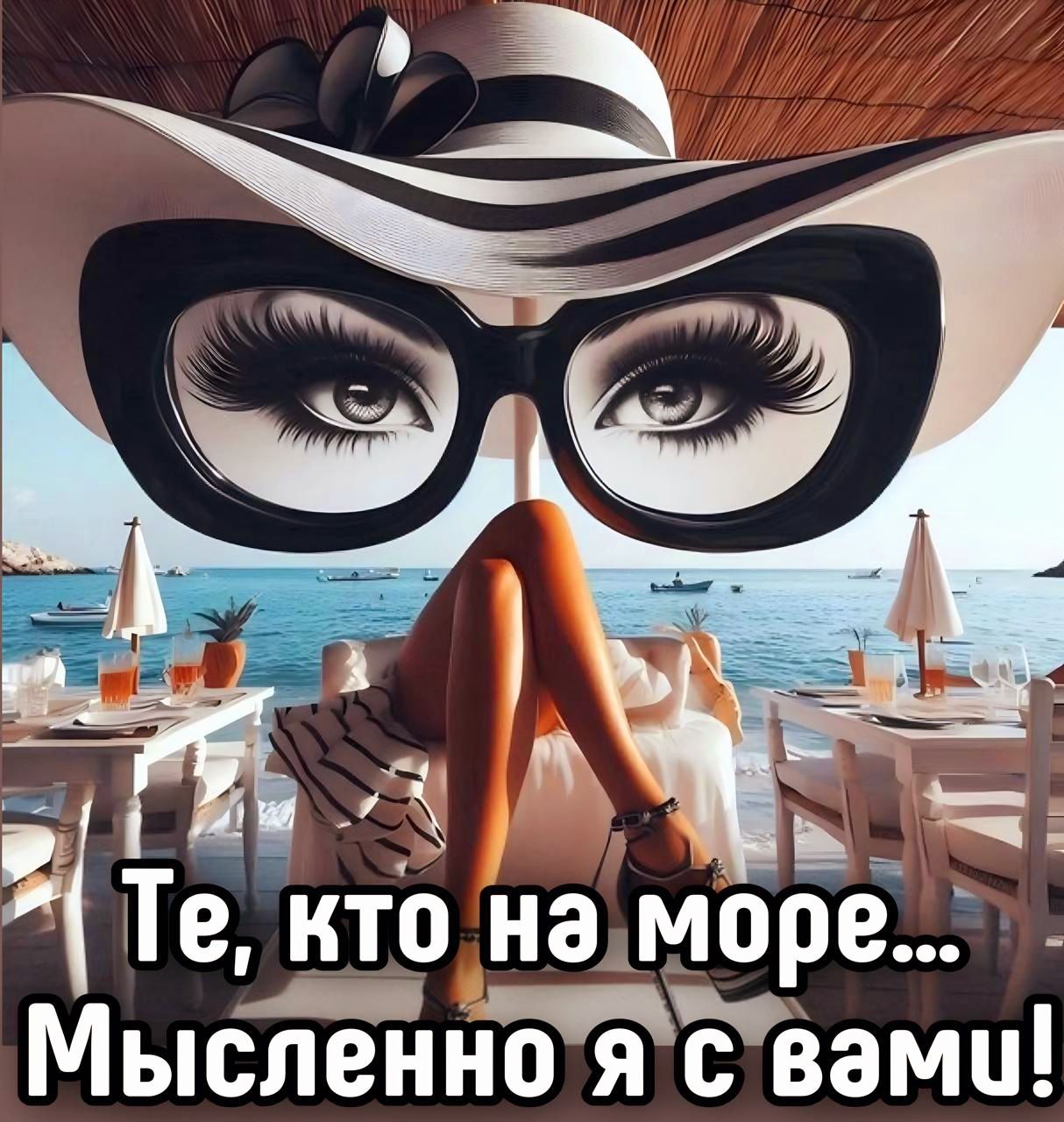 Те, кто на море... Мысленно я с вами!