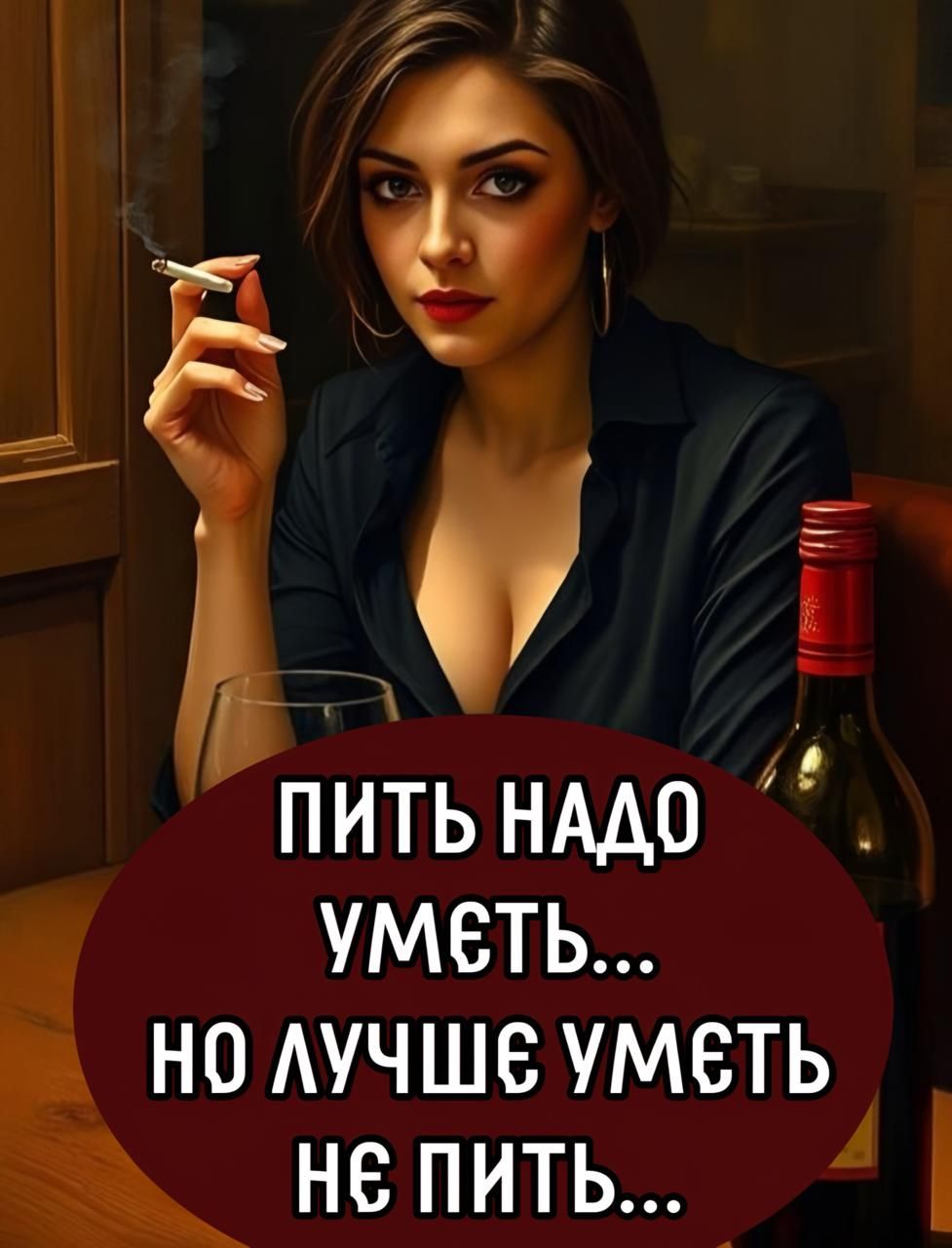 ПИТЬ НАДО УМЕТЬ... НО ЛУЧШЕ УМЕТЬ НЕ ПИТЬ...