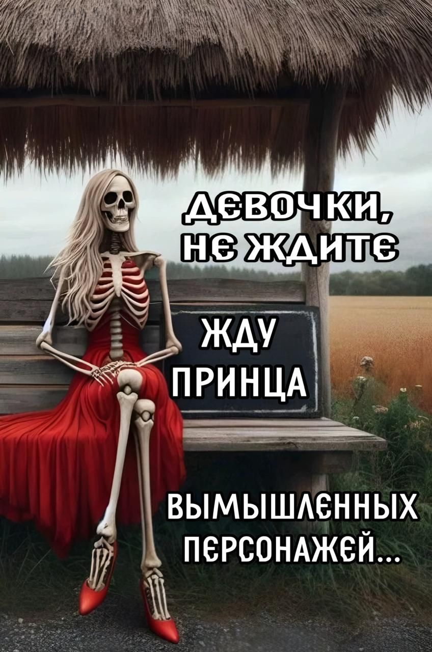ДЕВОЧКИ, НЕ ЖДИТЕ ЖДУ ПРИНЦА ВЫМЫШЛЕННЫХ ПЕРСОНАЖЕЙ...