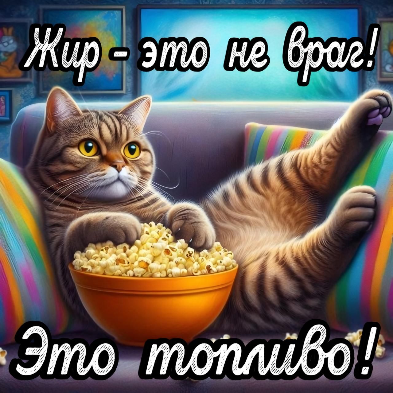 Жир - это не враг! Это топливо!