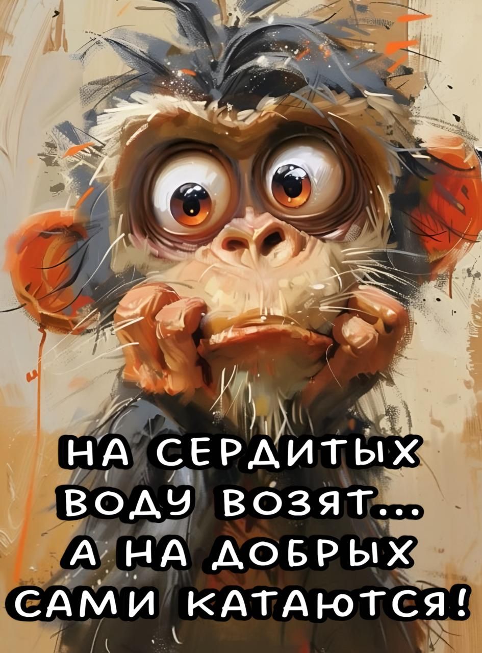 НА СЕРДИТЫХ ВОДУ ВОЗЯТ... А НА ДОБРЫХ САМИ КАТАЮТЬСЯ!