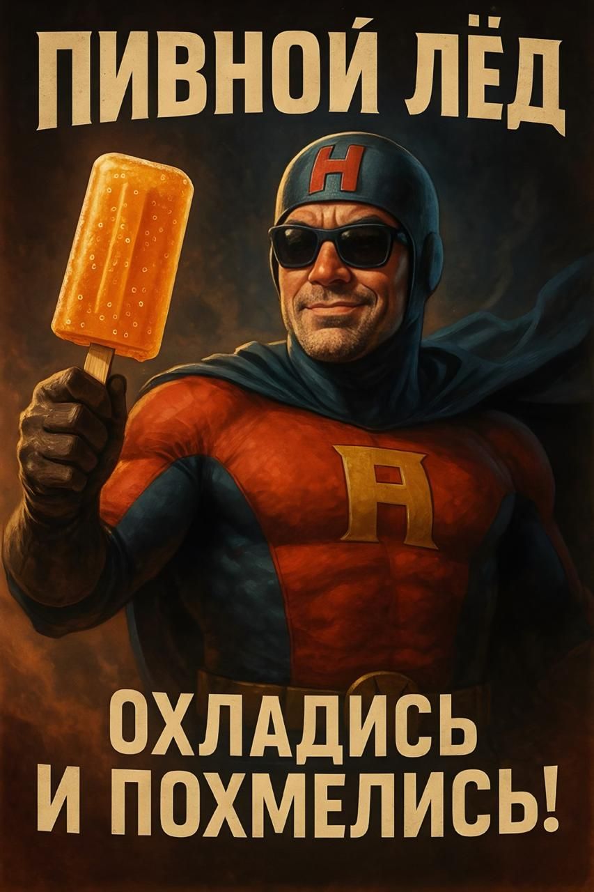 Пивной лёд
Охладись и поохмелись!