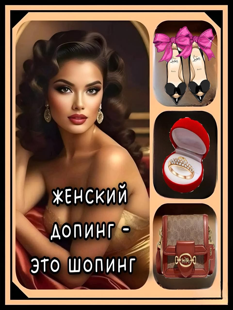 ЖЕНСКИЙ ДОПИНГ - ЭТО ШОПИНГ