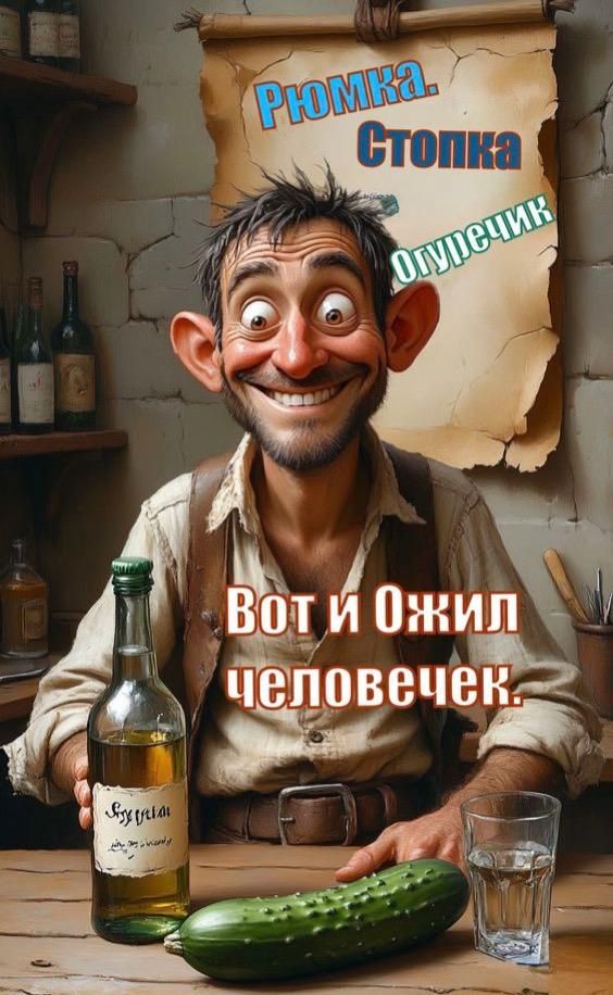 Вот и Ожил человекец.