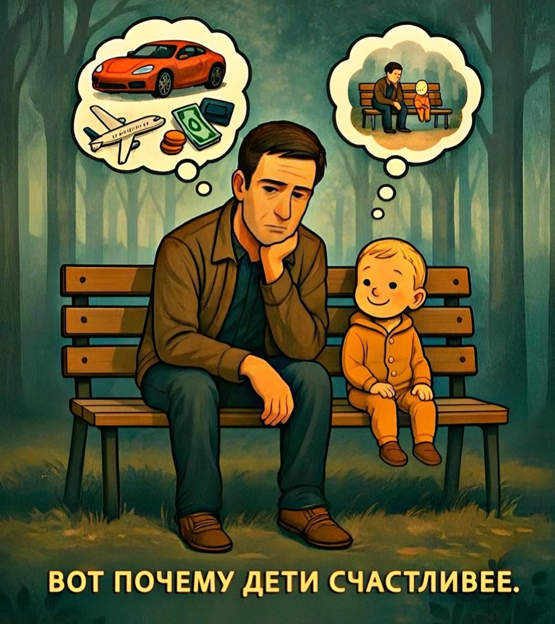 Вот почему дети счастливее.