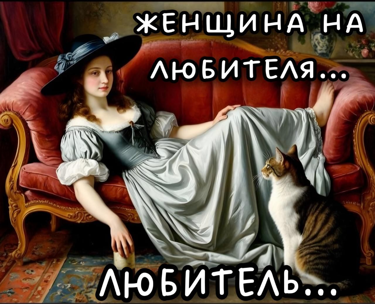 ЖЕНЩИНА НА ЛЮБИТЕЛЯ... ЛЮБИТЕЛЬ...
