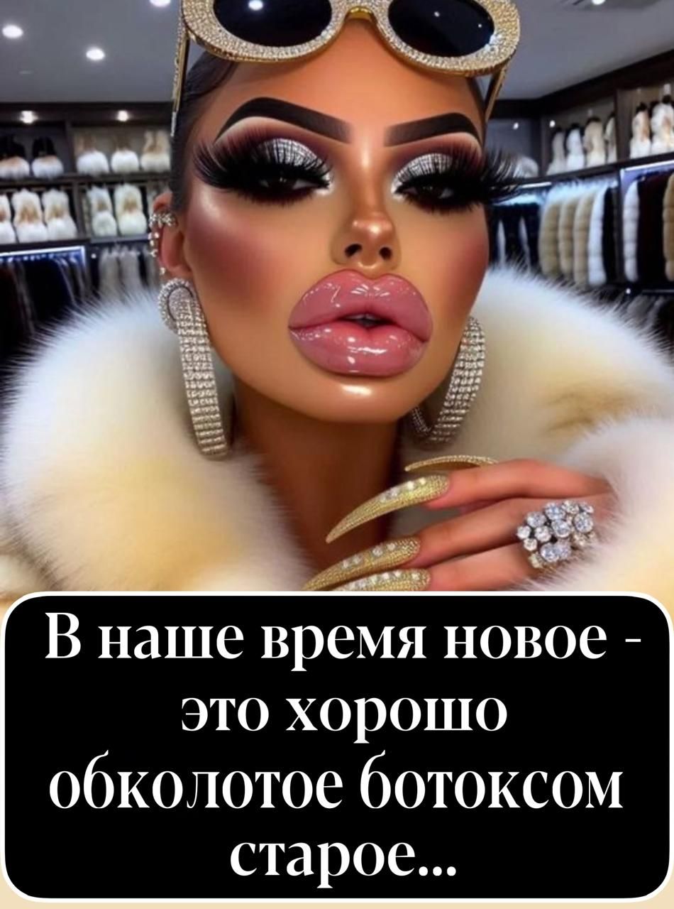 В наше время новое - это хорошо обколотое ботоксом старое...