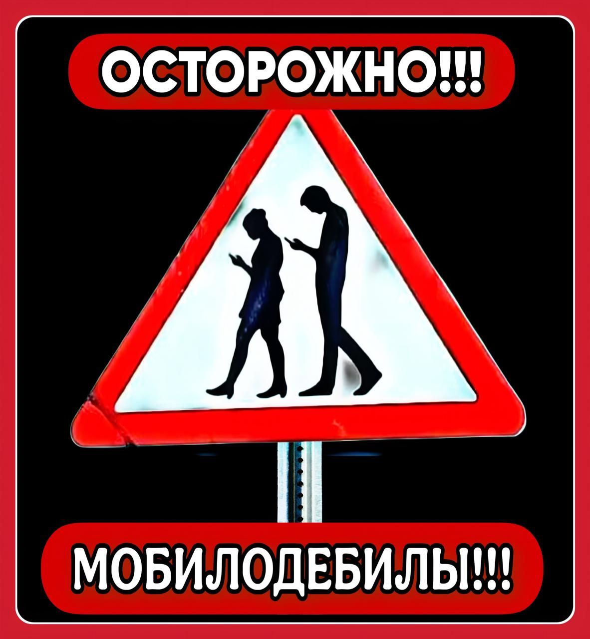 ОСТОРОЖНО!!! МОБИЛОДЕБИЛЫ!!!