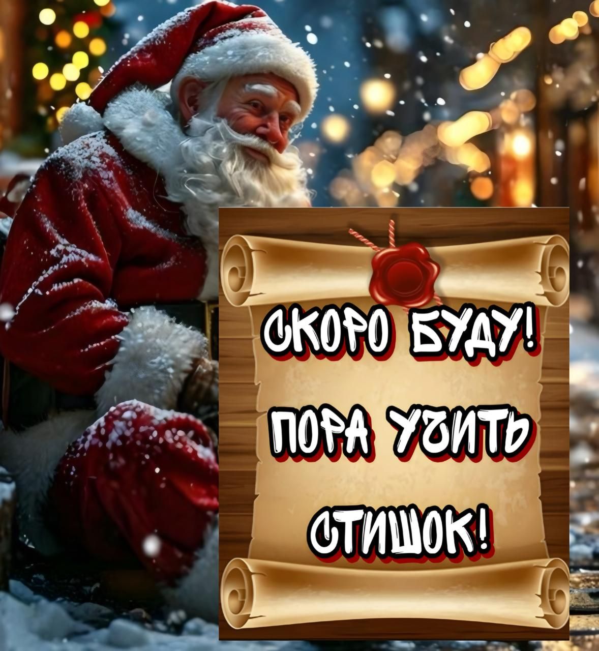 СКОРО БУДУ! ПОРА УЙТИ СТИШОК!