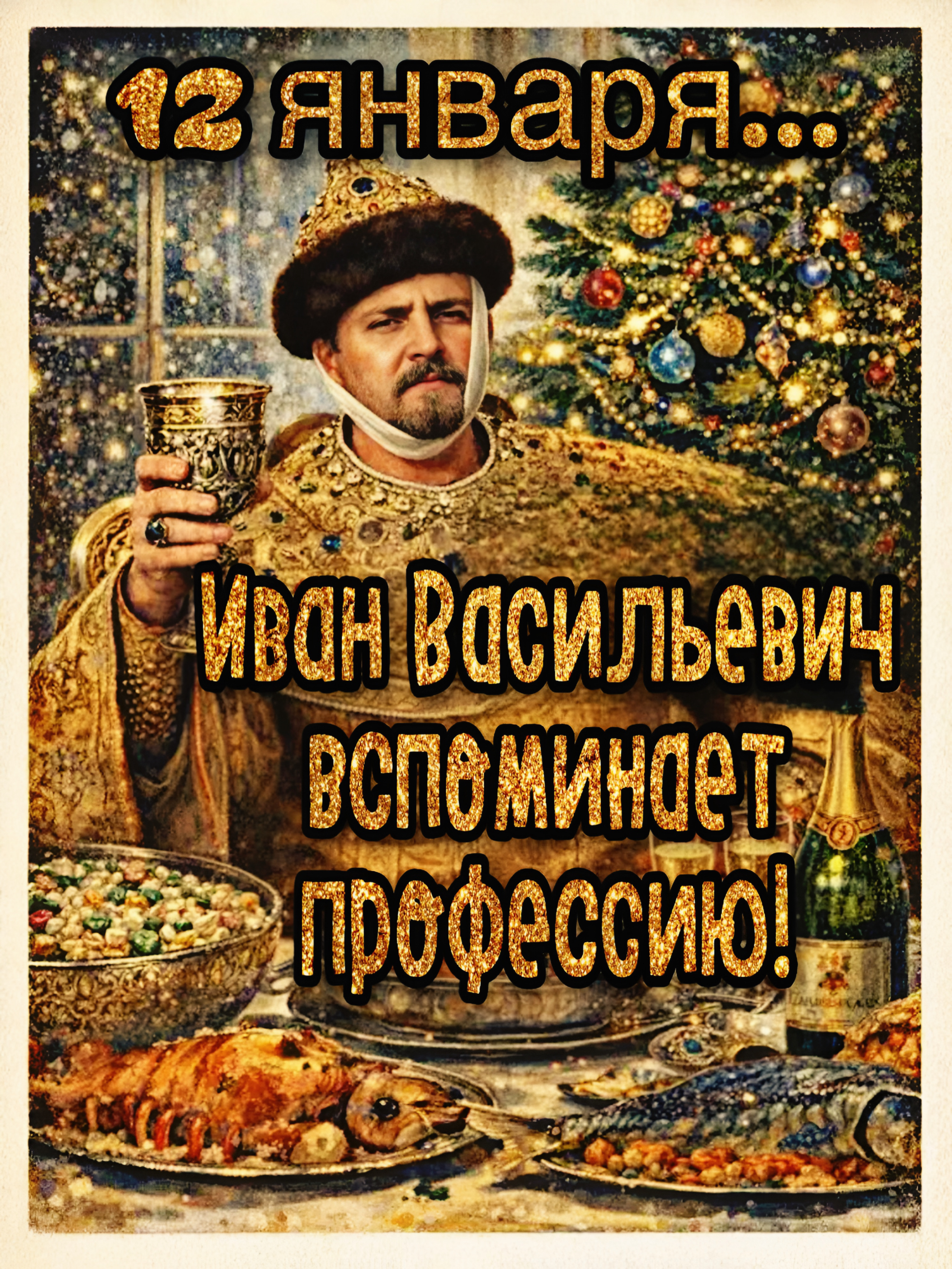 12 января... Иван Васильевич вспоминает профессию!