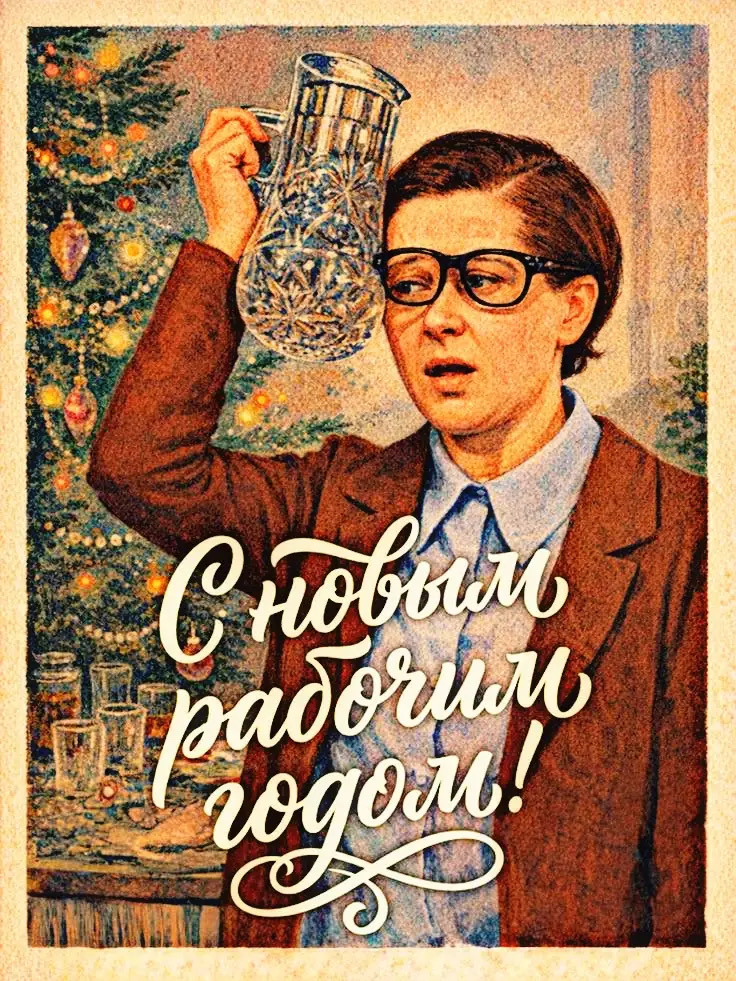 С новым рабочим годом!