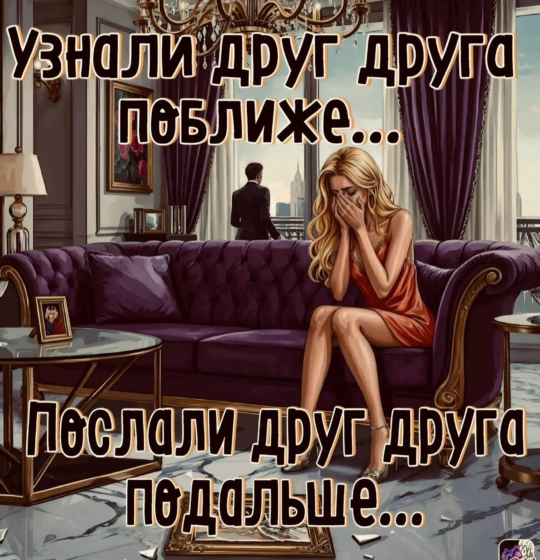 УЗНАЛИ ДРУГ ДРУГА ПОБЛИЖЕ... Послали друг друга подальше...