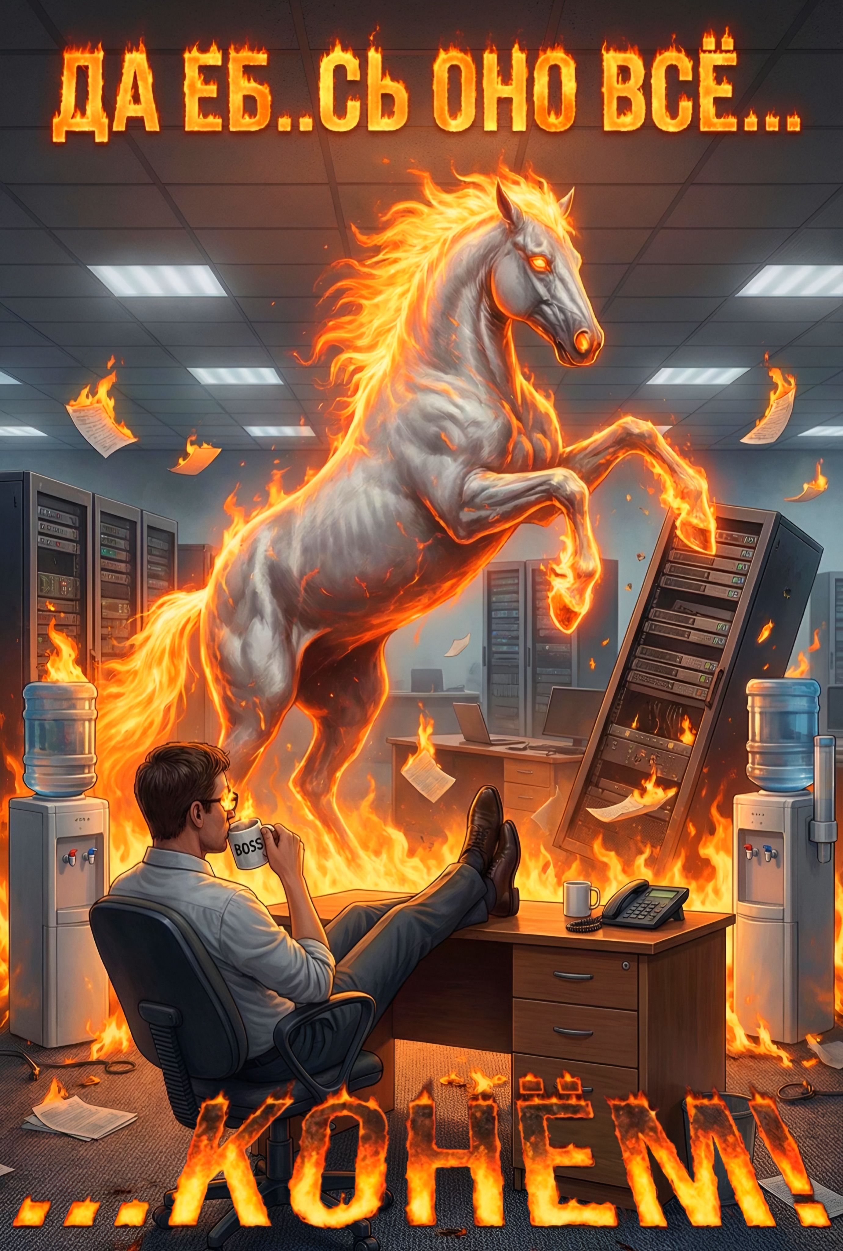 ДА ЕБ.СЬ ОНО ВСЁ... КОНЕМ!