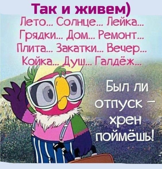 Так и нсивем поймёшь