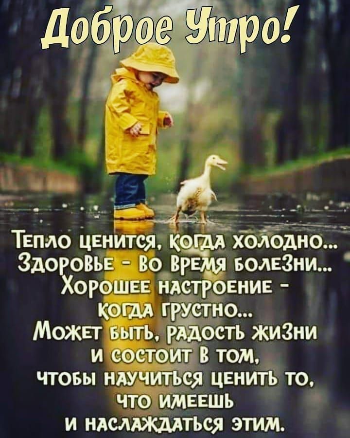 Тепло цвнится копи холодно Здо ОВЬЕ но придя волнЗни огошвв ндшовнив копи грустно Можп выть рёйость живни и состоит том чтовы научиться цвнить то что имеешь и ндсмжмтЬся этим