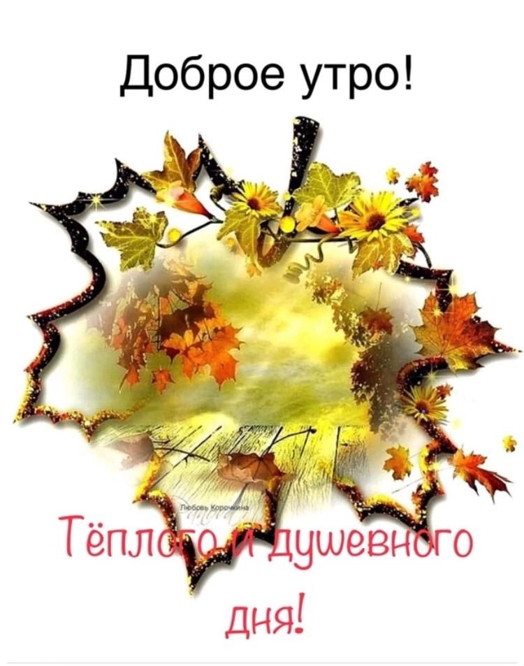 Доброе утро