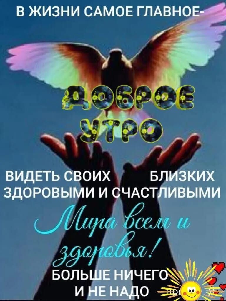 В ЖИЗНИ САМОЕ ГЛАВНО видЕтьсвоих в зких здоровымии ЧАСТ ыми 915 Осшк тт з д БОЛЬ ЧЕГ И 0