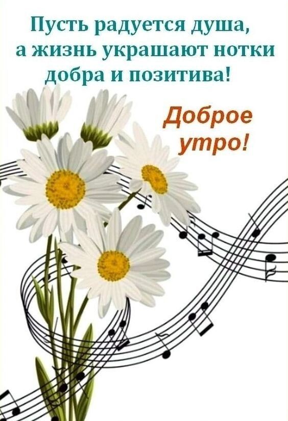 Пусть радуется душа а жизнь украшают нотки добра и позитива