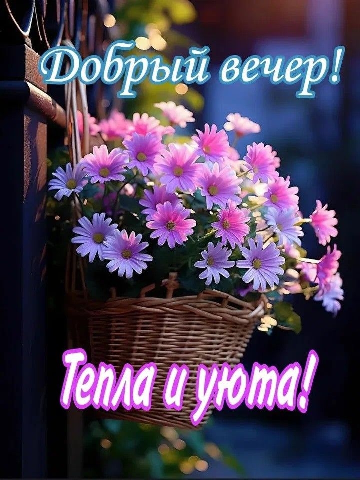 Добрый вечер! Тепла и уюта!