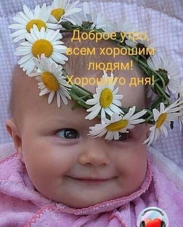 Доброе утро, всем хорошим людям! Хорошего дня!