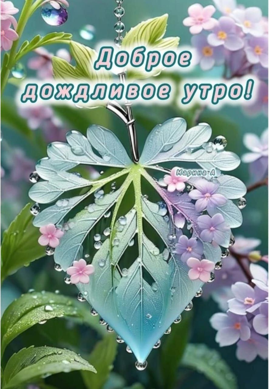 Доброе дождливое утро!