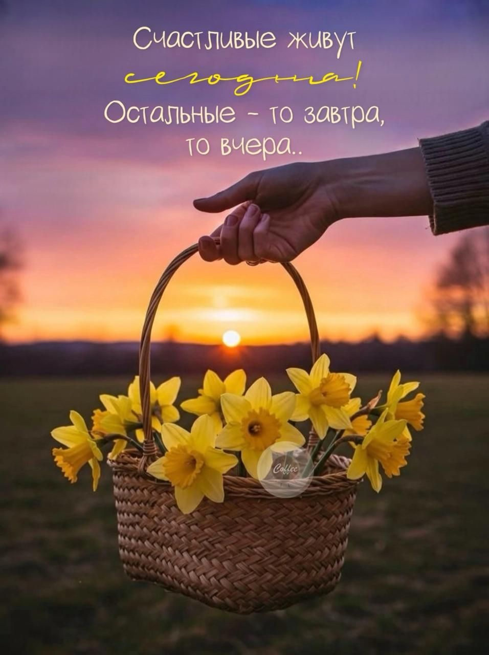 Счастливые живут сегодня! Остальные – то завтра, то вчера..