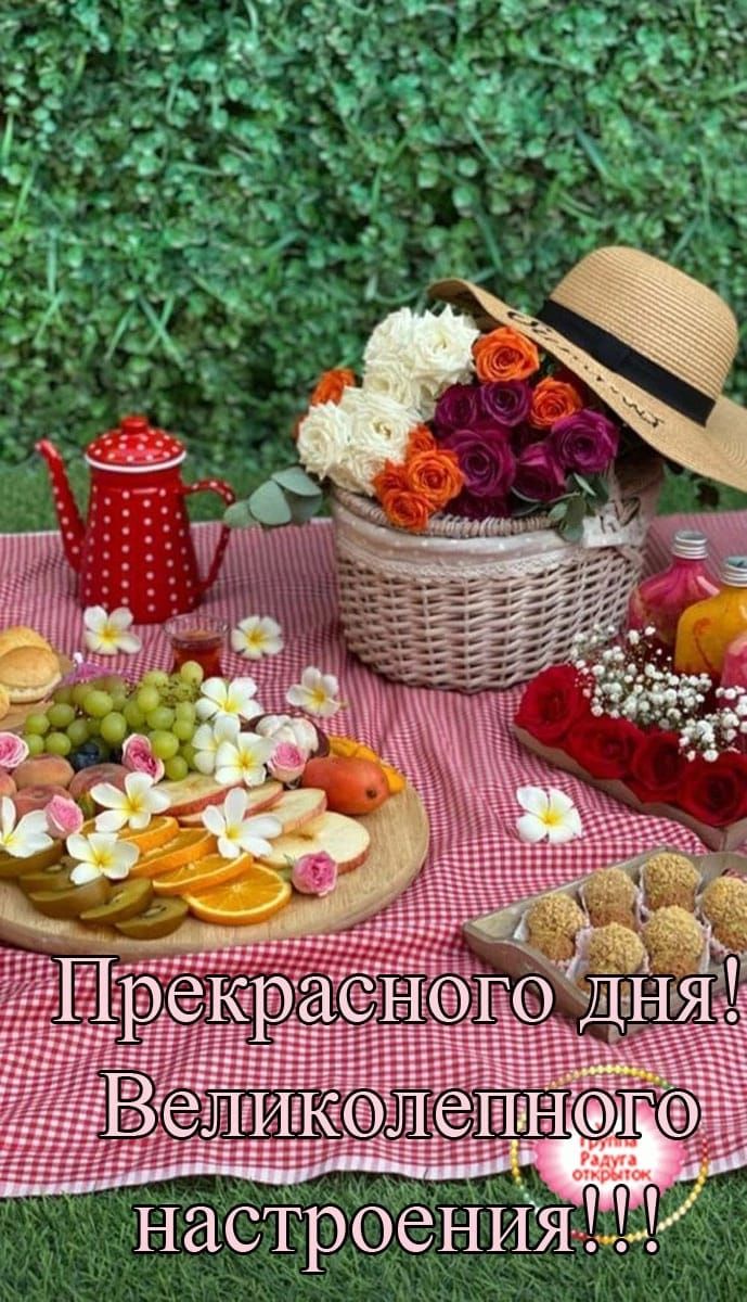 Прекрасного дня! Великолепного настроения!!!