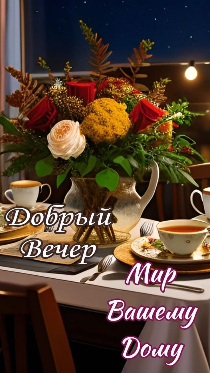 Добрый Вечер Мир Вашему Дому